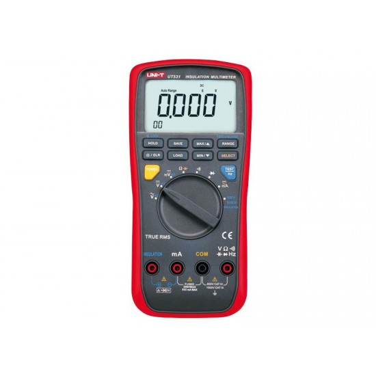 Multimeter UNI-T UT531 (+ tester izolácie)