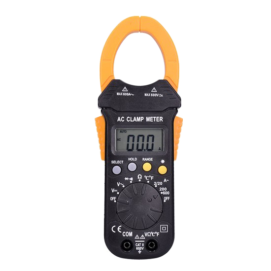 Kliešťový multimeter SOLIGHT V50