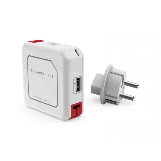 HUB PowerCube POWERUSB biela