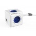 Zásuvka POWERCUBE EXTENDED USB s káblom 1.5m BLUE