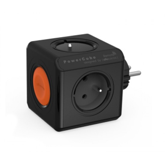 Zásuvka POWERCUBE ORIGINAL REMOTE SINGLE BLACK Zásuvka POWERCUBE ORIGINAL REMOTE SINGLE BLACK