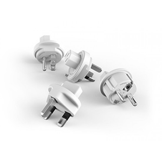 Koncovky cestovné PowerCube TRAVEL PLUGS Koncovky cestovné PowerCube TRAVEL PLUGS