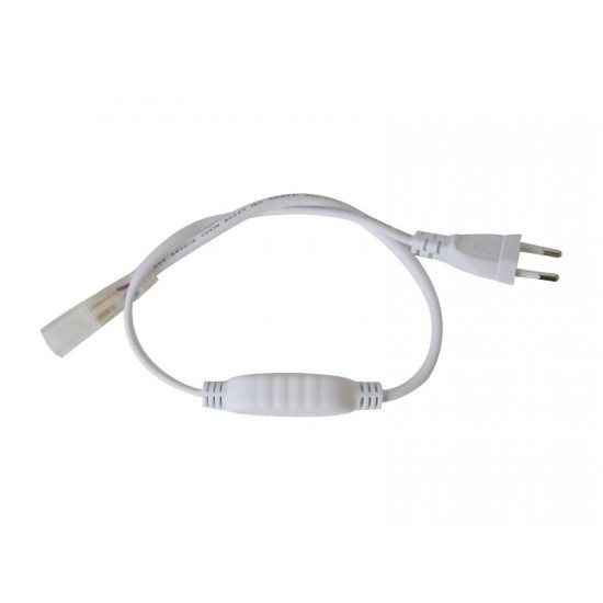 Flexo šnúra PVC pre LED pásiky 5050, 230V, 3m Flexo šnúra PVC pre LED pásiky 5050, 230V, 3m
