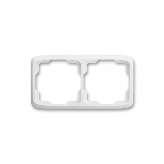 Rámček ABB TANGO 3901A-B20 B dvojnásobný WHITE Rámček ABB TANGO 3901A-B20 B dvojnásobný WHITE