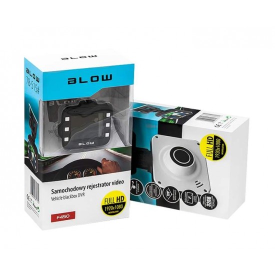 Full HD Kamera do auta BLOW F450, 2, čierna Full HD Kamera do auta BLOW F450, 2, čierna