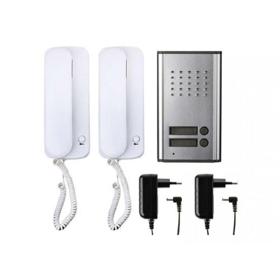 Audiovrátnik, sada, 2 účastníci H1086 Audiovrátnik, sada, 2 účastníci H1086