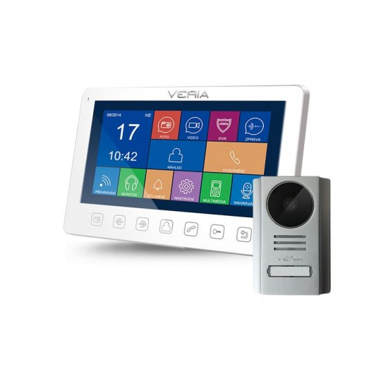 Videotelefon VERIA 7076B bielý + VERIA 229 Videotelefon VERIA 7076B bielý + VERIA 229