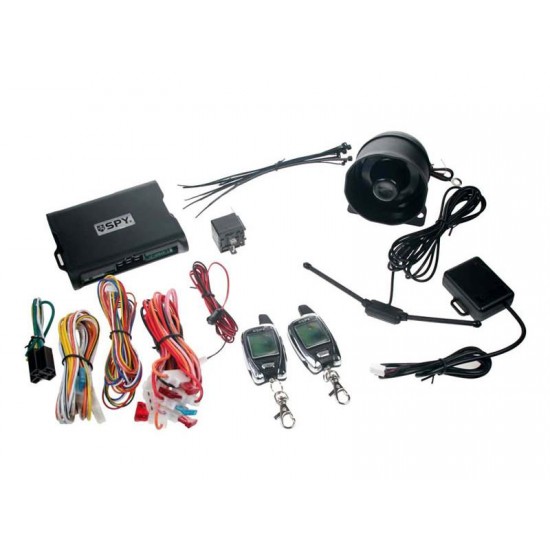 Autoalarm SPY 2-WAY CAR, 2x LCD ovládač Autoalarm SPY 2-WAY CAR, 2x LCD ovládač