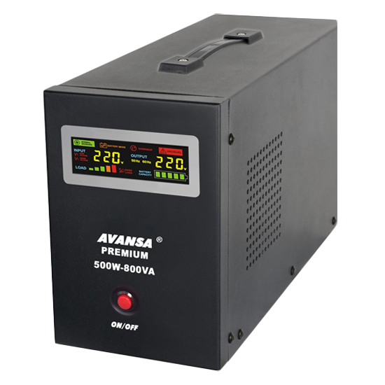 Zdroj záložný AVANS UPS 500W 12V Zdroj záložný AVANS UPS 500W 12V