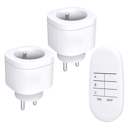 Zásuvky bezdrôtové SOLIGHT DY08 2+1 Zásuvky bezdrôtové SOLIGHT DY08 2+1