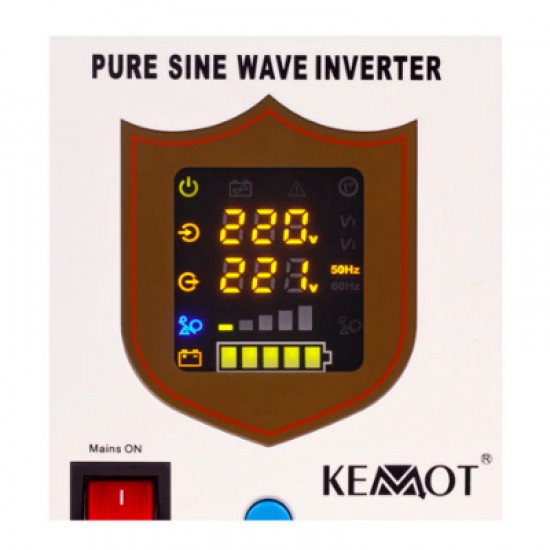 Záložný zdroj KEMOT PROsinus-500W 12V URZ3405B