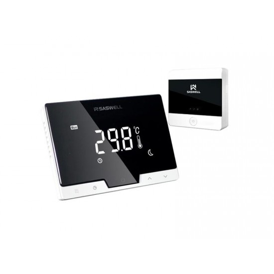 Termostat Saswell T19 7 RF-APP internetový Termostat Saswell T19 7 RF-APP internetový