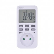 Spínacia zásuvka SOLIGHT DT33 digitálna týždenná Spínacia zásuvka SOLIGHT DT33 digitálna týždenná