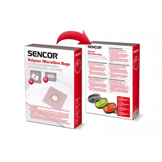 Vrecko do vysávača SENCOR SVC 820BK 825GR Micro 5ks Vrecko do vysávača SENCOR SVC 820BK 825GR Micro 5ks