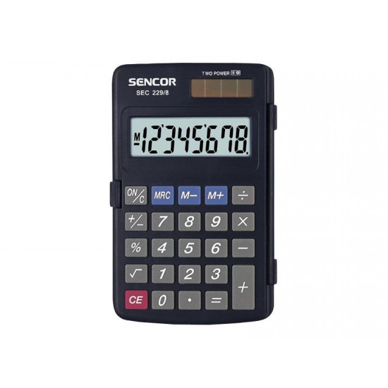 Kalkulačka vrecková SENCOR SEC 229 8 DUAL