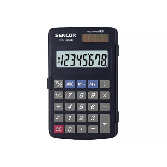 Kalkulačka vrecková SENCOR SEC 229 8 DUAL Kalkulačka vrecková SENCOR SEC 229 8 DUAL