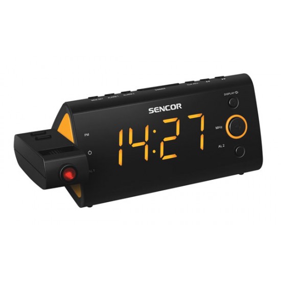 Rádiobudík SENCOR SRC 330 OR projekčný Rádiobudík SENCOR SRC 330 OR projekčný