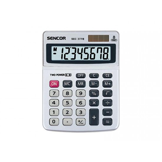 Kalkulačka SENCOR SEC 377/8 DUAL Kalkulačka SENCOR SEC 377/8 DUAL