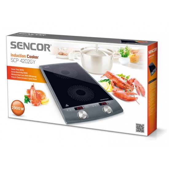 Varič indukčný SENCOR SCP 4202GY Varič indukčný SENCOR SCP 4202GY