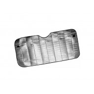 Clona slnečná na čelné sklo ALU strieborná Clona slnečná na čelné sklo ALU strieborná