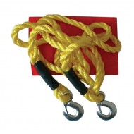 Lano tažné 5000 kg s karabinami Lano tažné 5000 kg s karabinami