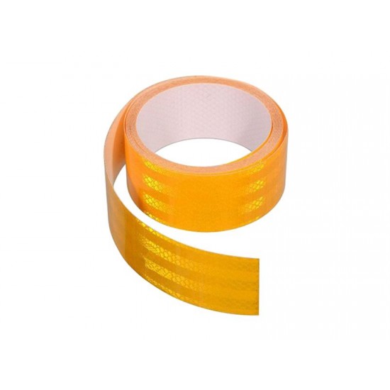 Samolepiaca páska reflexná 5m x 5cm žltá (rolka 5m) Samolepiaca páska reflexná 5m x 5cm žltá (rolka 5m)