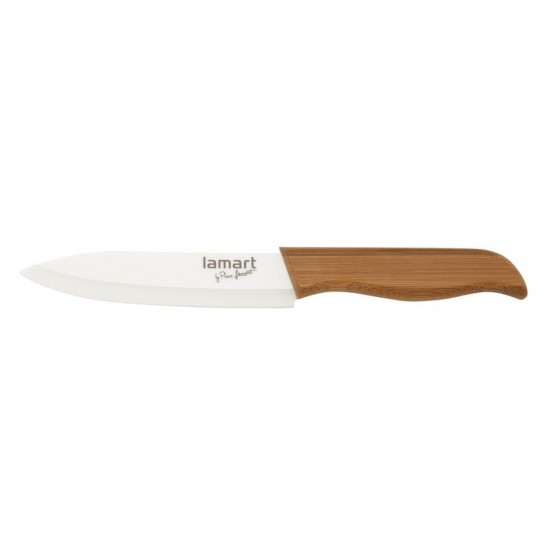 Nôž kuchynský LAMART LT2053 KERA BAMBOO univerzálny Nôž kuchynský LAMART LT2053 KERA BAMBOO univerzálny