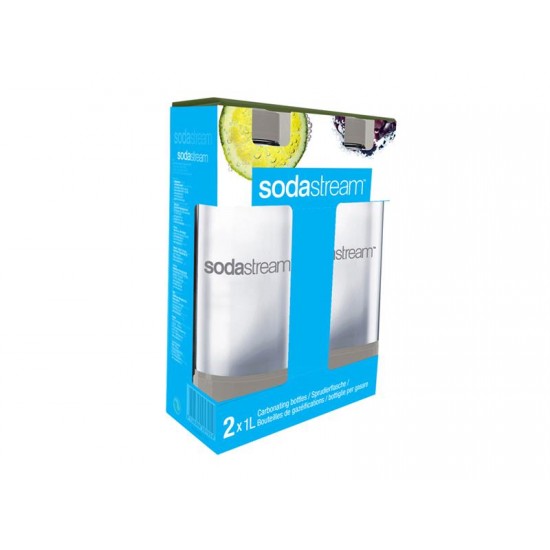 SodaStream fľaša 1L GREY DuoPack