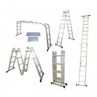 Rebríky hliníkové multifunkčné G21 GA-SZ-4x4-4.6M + podlážka Rebríky hliníkové multifunkčné G21 GA-SZ-4x4-4.6M + podlážka