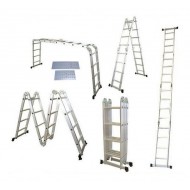 Rebríky hliníkové multifunkčné G21 GA-SZ-4x3-3,7M + podlaha Rebríky hliníkové multifunkčné G21 GA-SZ-4x3-3,7M + podlaha