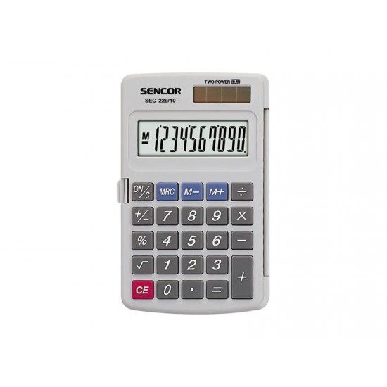 Kalkulačka vrecková SENCOR SEC 229/10 DUAL