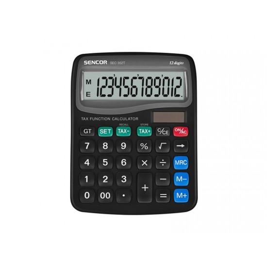 Kalkulačka stolná SENCOR SEC 352T/12 Kalkulačka stolná SENCOR SEC 352T/12