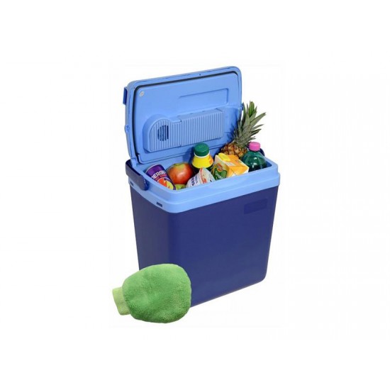 Autochladnička COMPASS BLUE 25l (12V/220V) dislplej s teplotou