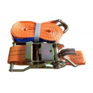 Popruh upínací s ERGO ráčnou a hákom, 10m/5T/50mm, GEKO Popruh upínací s ERGO ráčnou a hákom, 10m/5T/50mm, GEKO