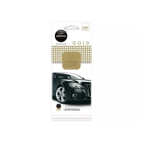 Osviežovač Aroma CAR CITY CARD GOLD Osviežovač Aroma CAR CITY CARD GOLD
