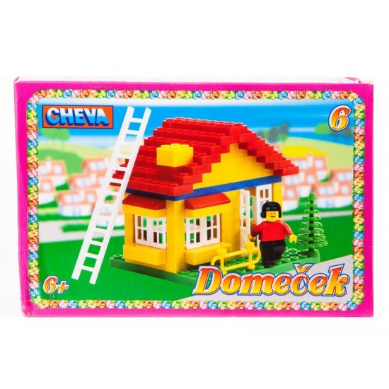 Stavebnica CHEVA 6 domček Stavebnica CHEVA 6 domček