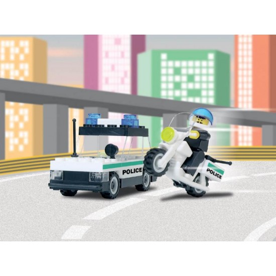Stavebnica CHEVA 17 POLICAJNÁ HLIADKA Stavebnica CHEVA 17 POLICAJNÁ HLIADKA