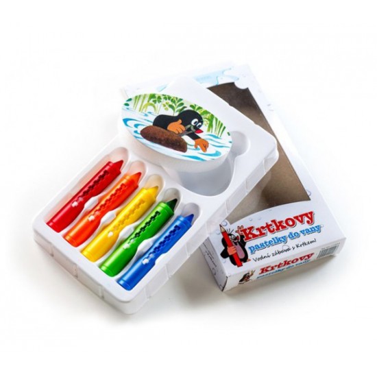 Pastelky do vane TEDDIES Krtko Pastelky do vane TEDDIES Krtko