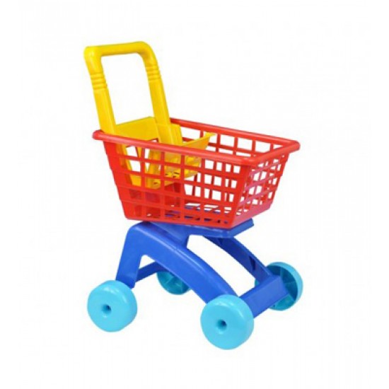 Detský nákupný vozík TEDDIES 59 cm