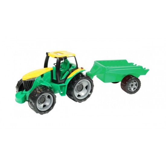 Detský traktor s prívesom LENA 94 cm Detský traktor s prívesom LENA 94 cm