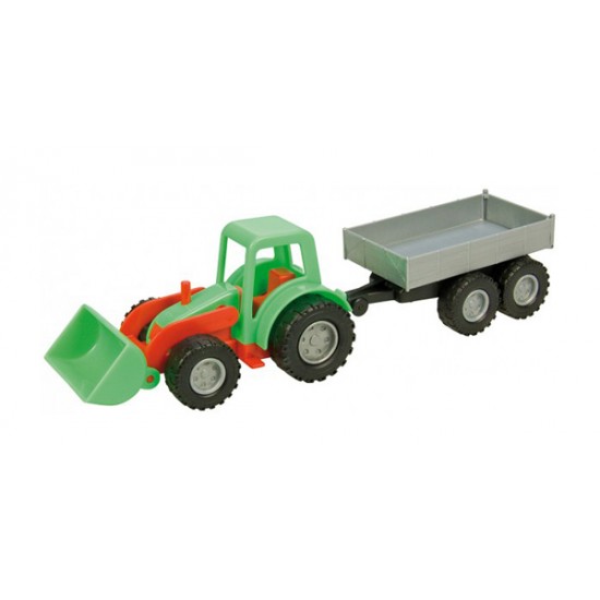 Detský traktor s prívesom LENA MINI COMPACT 24 cm Detský traktor s prívesom LENA MINI COMPACT 24 cm