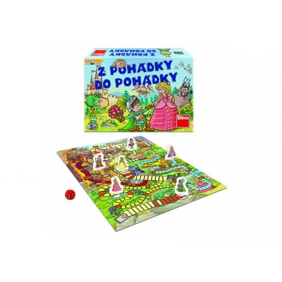 Hra stolná DINO Z ROZPRÁVKY DO ROZPRÁVKY Hra stolná DINO Z ROZPRÁVKY DO ROZPRÁVKY