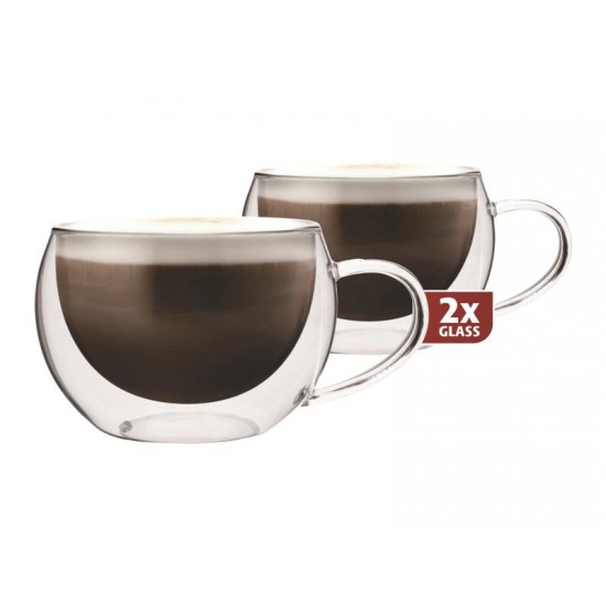 Poháre MAXXO cappucino 2ks 300ml