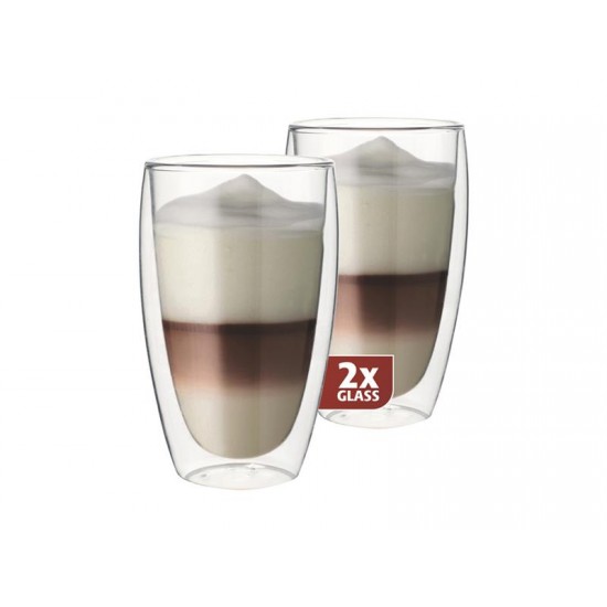 Poháre MAXXO cafe latte 2ks 380ml
