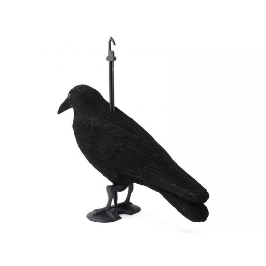 Maketa havrana plastová - havran - odpudzovač vtákov