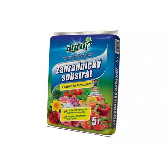 Substrát záhradnícky AGRO 5L