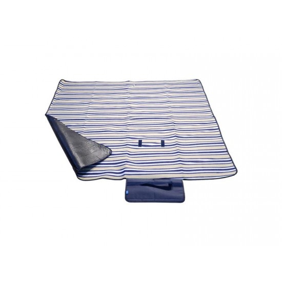 Deka pikniková FLEECE 150x135cm modrá CATTARA Deka pikniková FLEECE 150x135cm modrá CATTARA