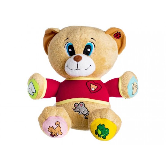Detský plyšový medvedík TEDDIES Tedík 30 cm česky hovoriaci