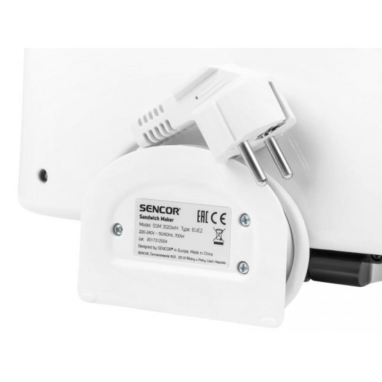 Sendvičovač SENCOR SSM 3120WH Sendvičovač SENCOR SSM 3120WH