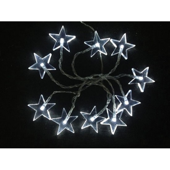 Reťaz vianočný SOLIGHT 1V52-W hviezdy